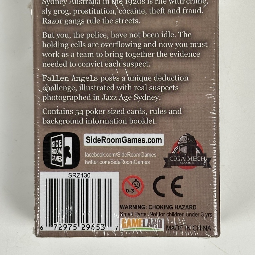 Fallen Angels Card Game by John Kean - Side Room Games New in Box - Picture 2 of 2